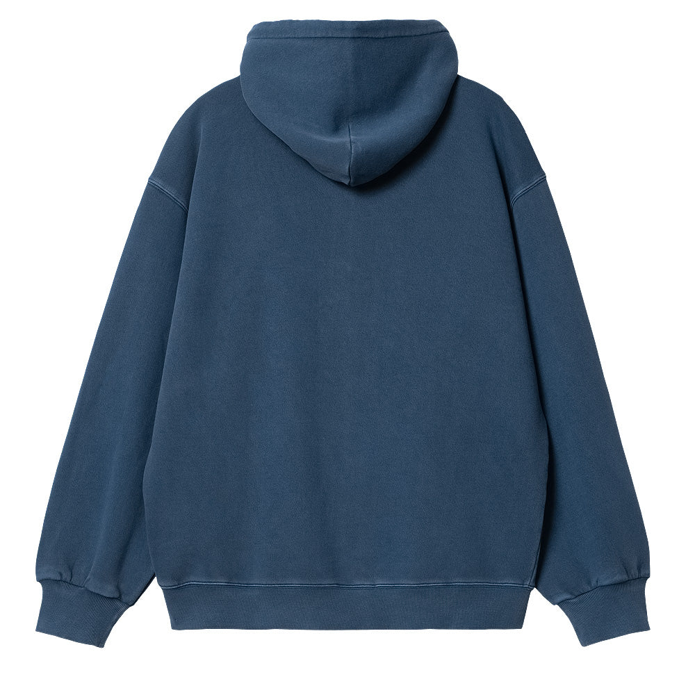 carhartt wip i033064 1zf gd hooded nelson jacket elder garment dyed