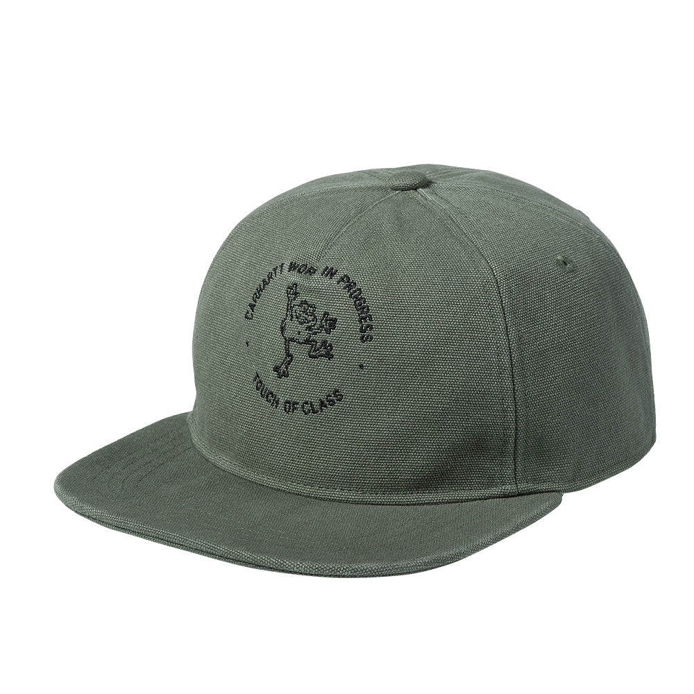 carhartt wip i033625 2b1 xx stamp cap duck green black