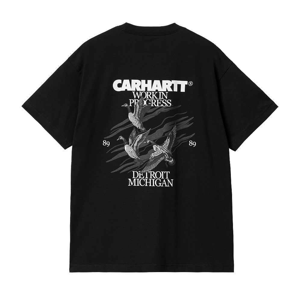 carhartt wip i033662 89 xx s s ducks t shirt black