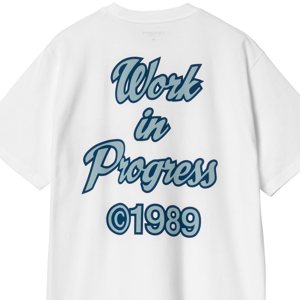 carhartt wip i033950 02 xx s s spill t shirt white