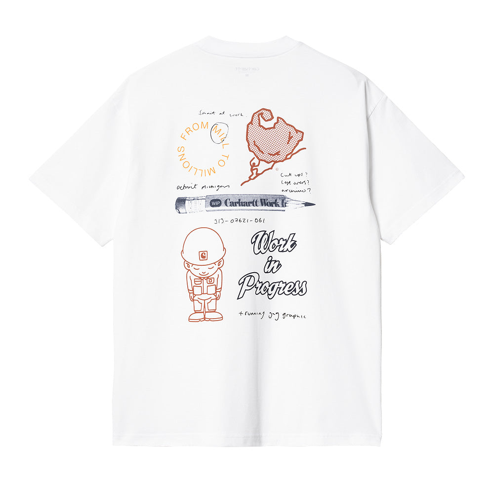 carhartt wip i033976 02 xx s s archivo t shirt white