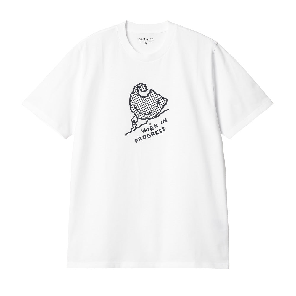 carhartt wip i033988 00a xx s s move on up t shirt white black