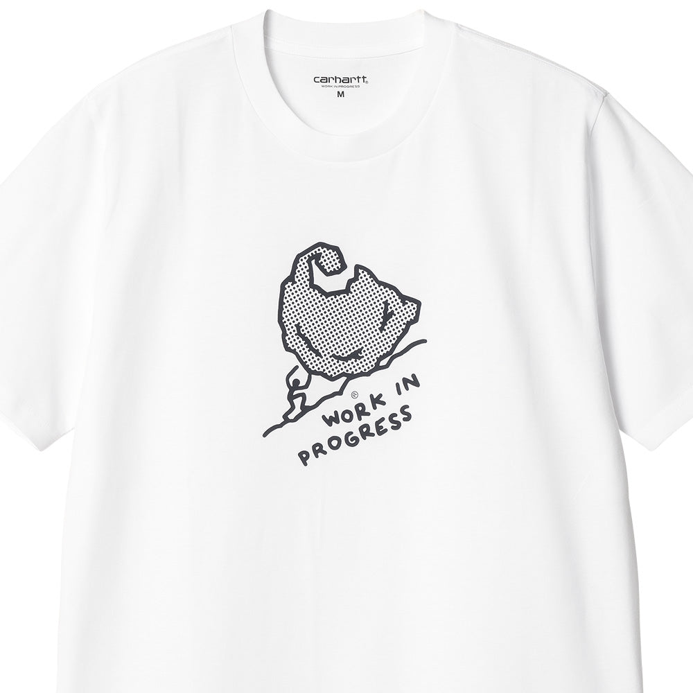 carhartt wip i033988 00a xx s s move on up t shirt white black