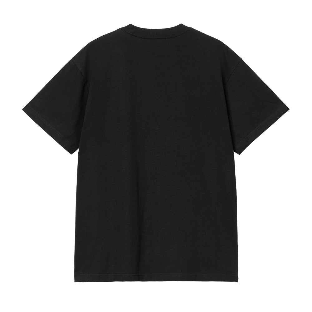 carhartt wip i033989 0d2 xx s s basics t shirt black white