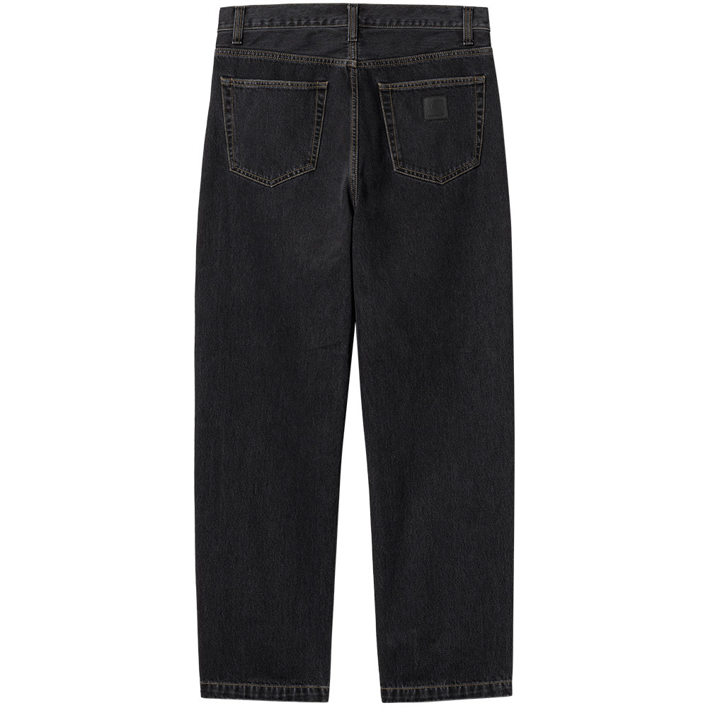 carhartt wip i034237 89 aaron pant black stone washed no length