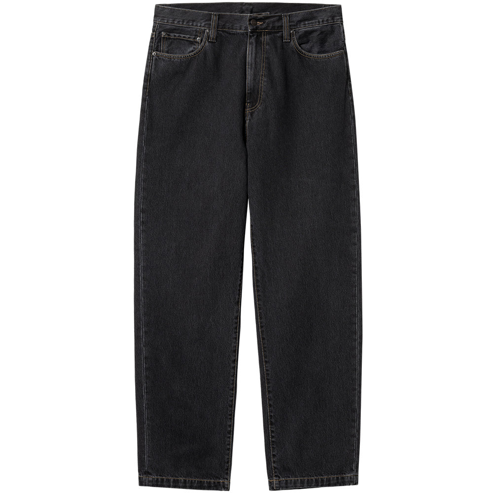 carhartt wip i034237 89 aaron pant black stone washed no length