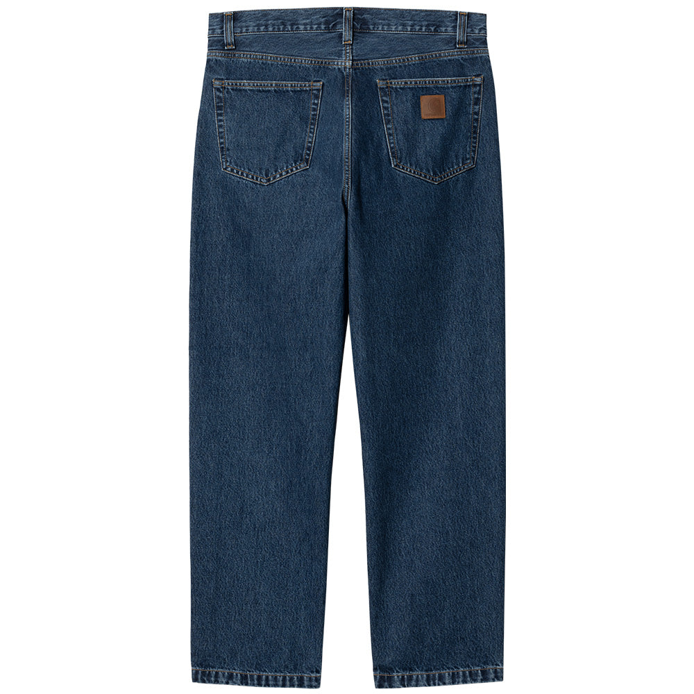 carhartt wip i034237 aaron pant blue stone washed