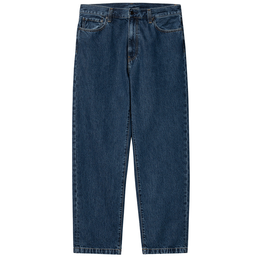 carhartt wip i034237 aaron pant blue stone washed