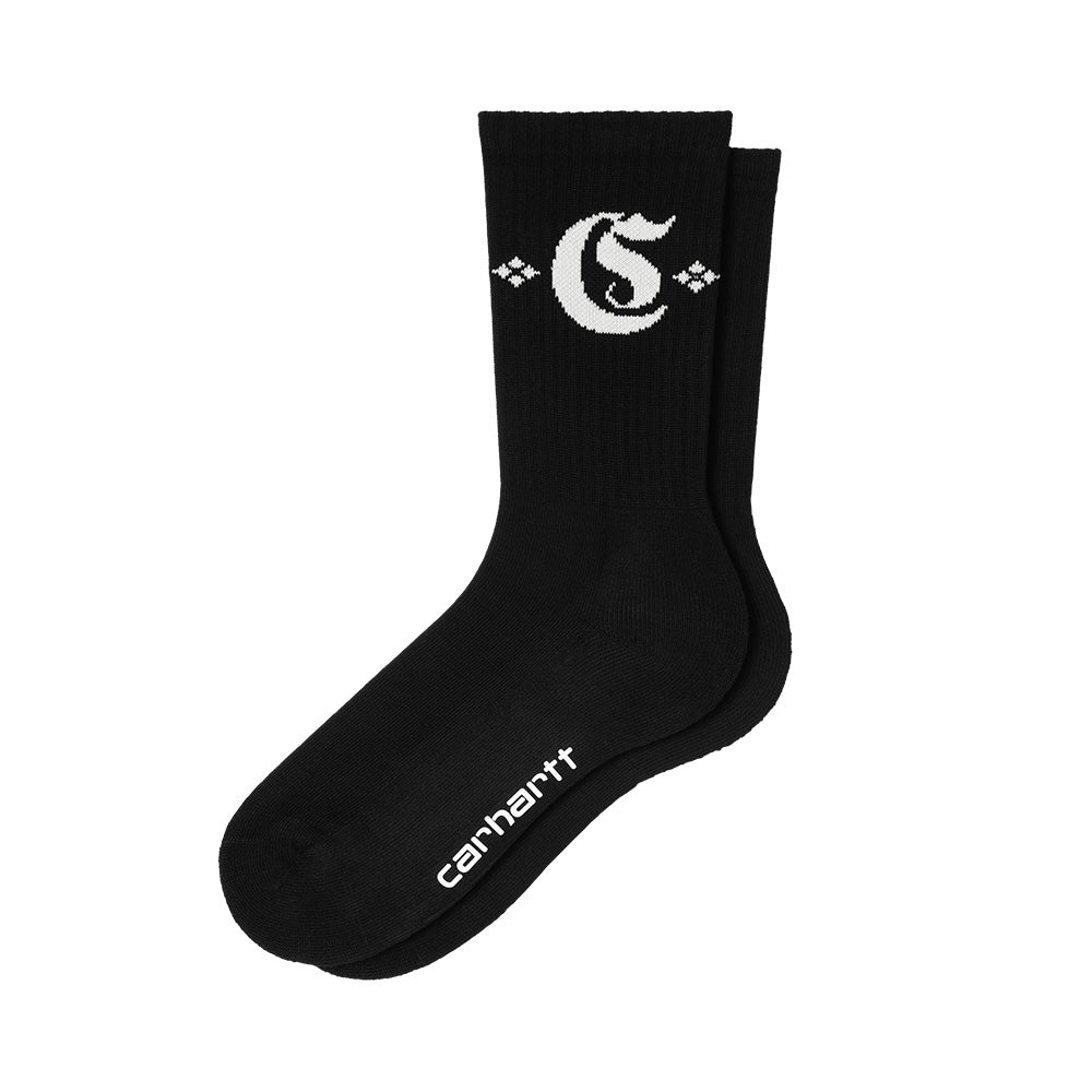 carhartt wip i034372 k02 xx greatest hits socks blackwax