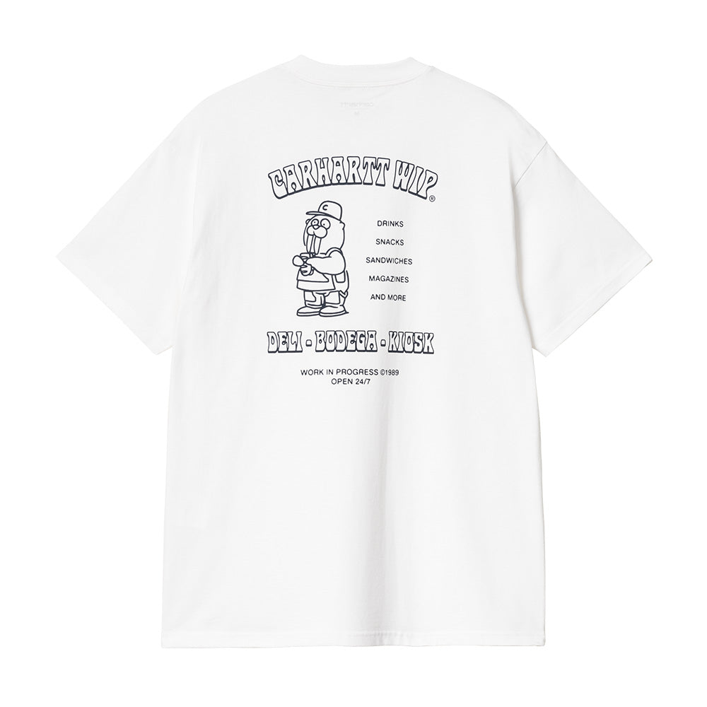carhartt wip i035230 ss sandwich t shirt white
