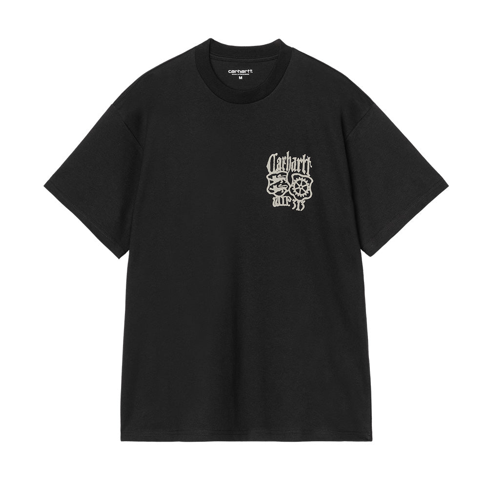 carhartt wip i036005 commuting tales t shirt black