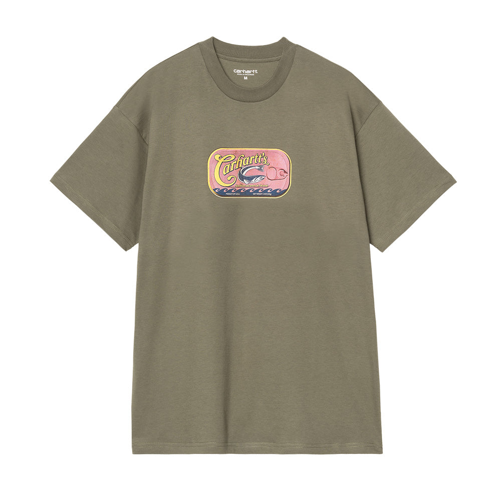 carhartt wip i036005 wip ss sardinas t shirt leaf