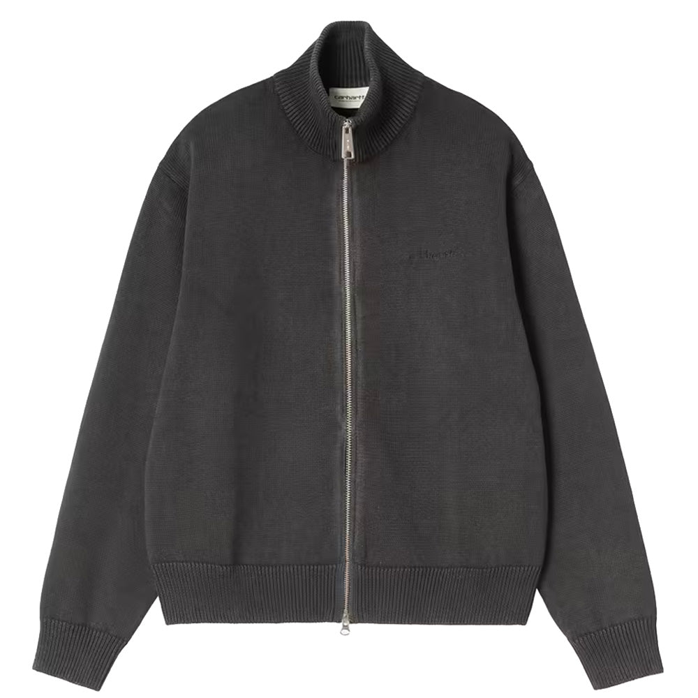 carhartt wip kori sweater black garment dyed