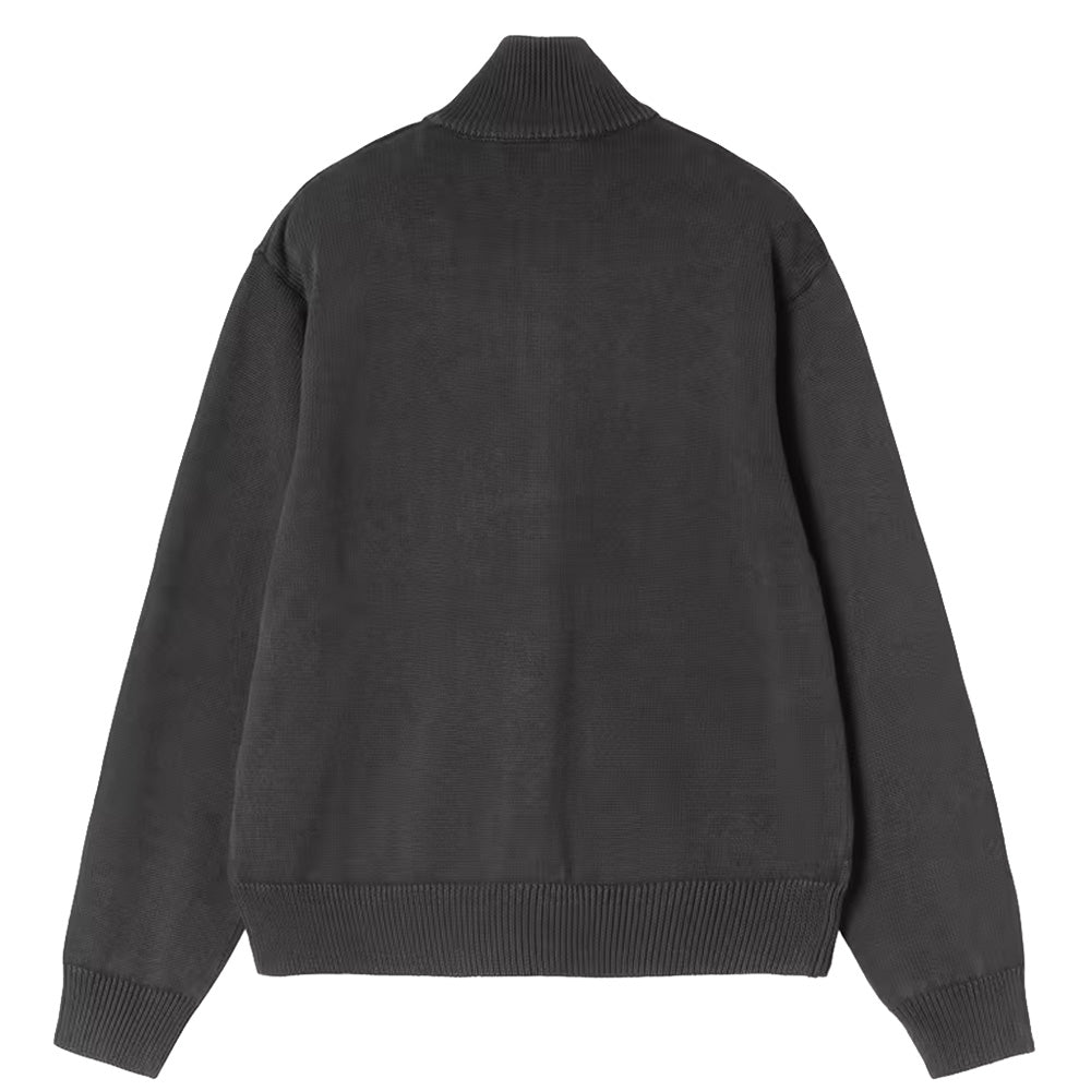 carhartt wip kori sweater black garment dyed