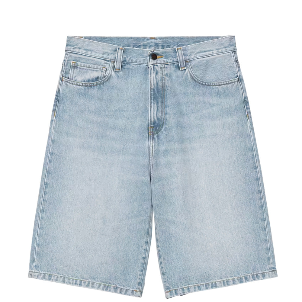 CARHARTT WIP CARHARTT WIP LANGDON SHORT // BLUE HEAVY WORN BLEACHED