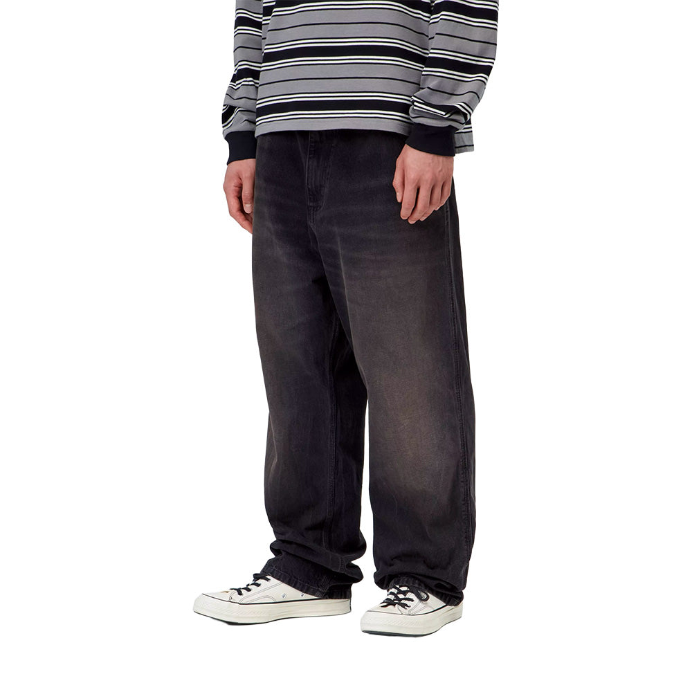 carhartt wip simple pant black tobacco used wash l32