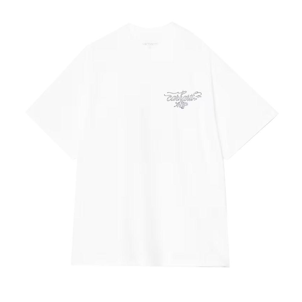 carhartt wip w ss julia klenovsky t shirt white