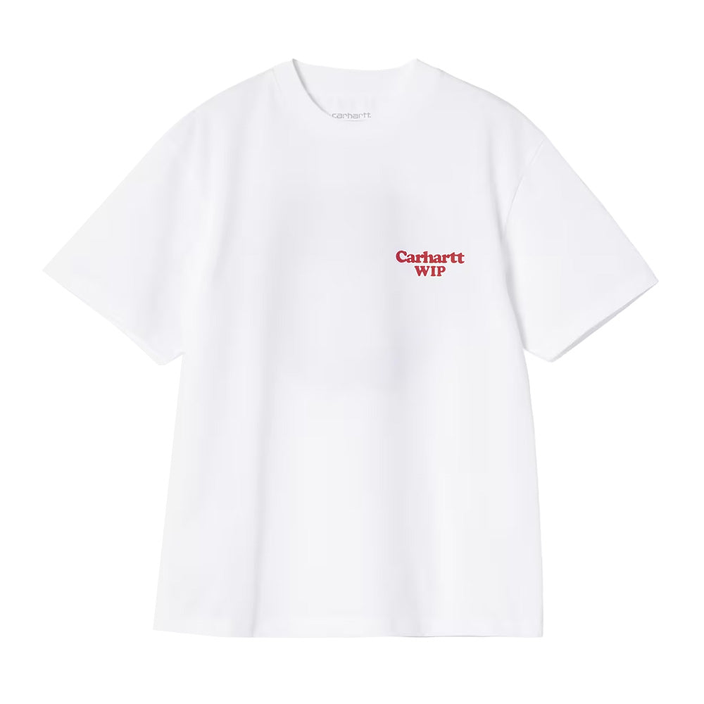 CARHARTT WIP CARHARTT WIP W' S/S SPOILED T-SHIRT // WHITE