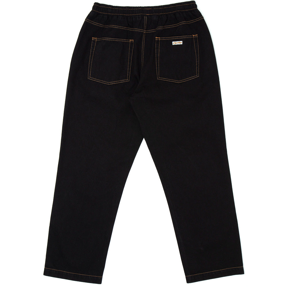 certo djs001 denim jeans black