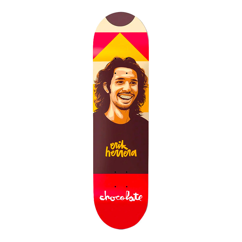 CHOCOLATE CHOCOLATE HECOX PORTRAIT ERIK HERRERA DECK // 8.25"