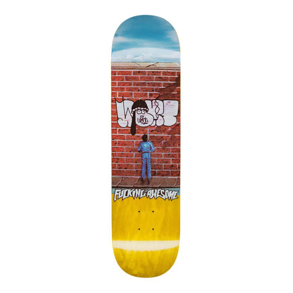 FUCKING AWESOME FUCKING AWESOME WANTO/DILL CRIME FACE DECK // 8.18"