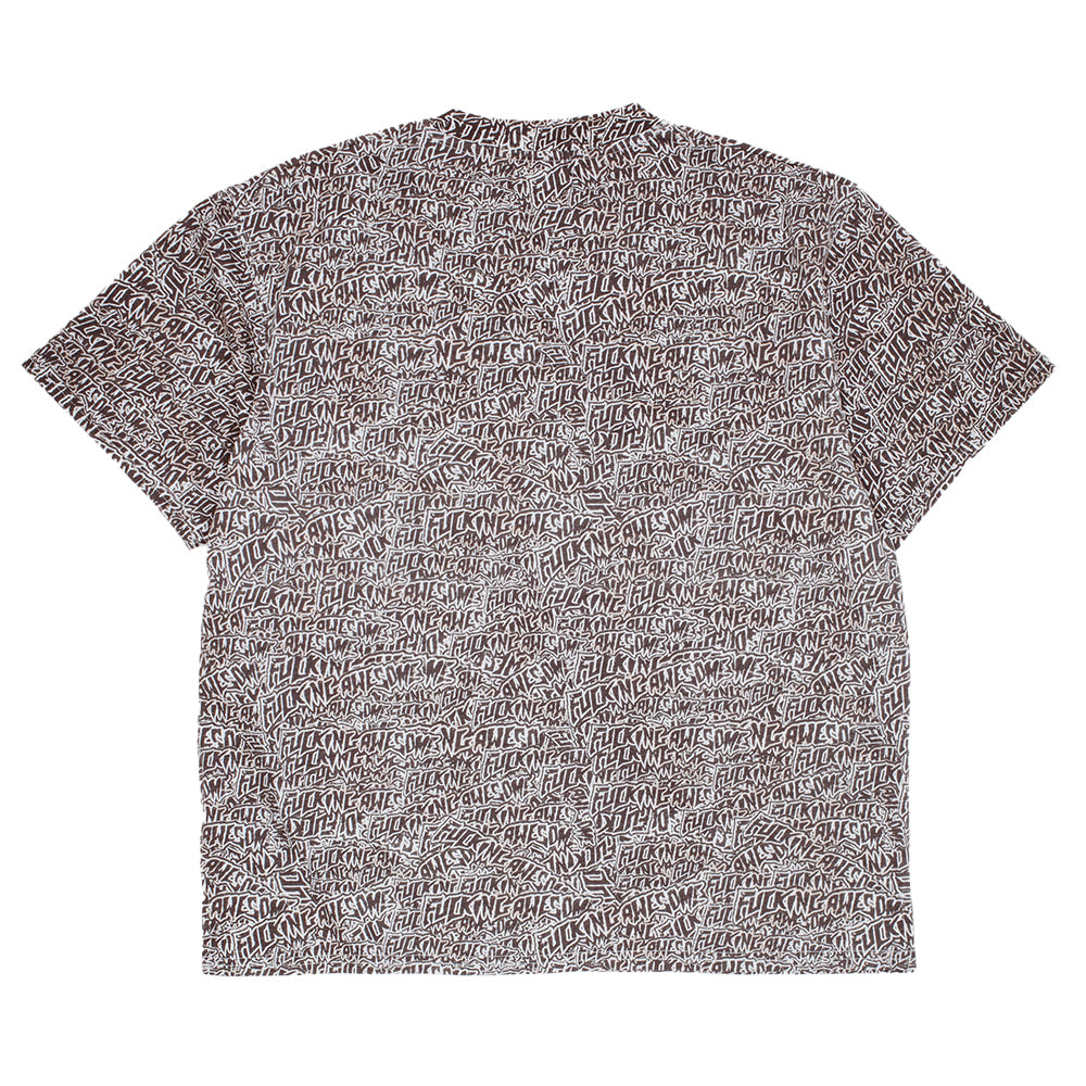 fucking awesome pn25330 burnt sticker stamp tee aop