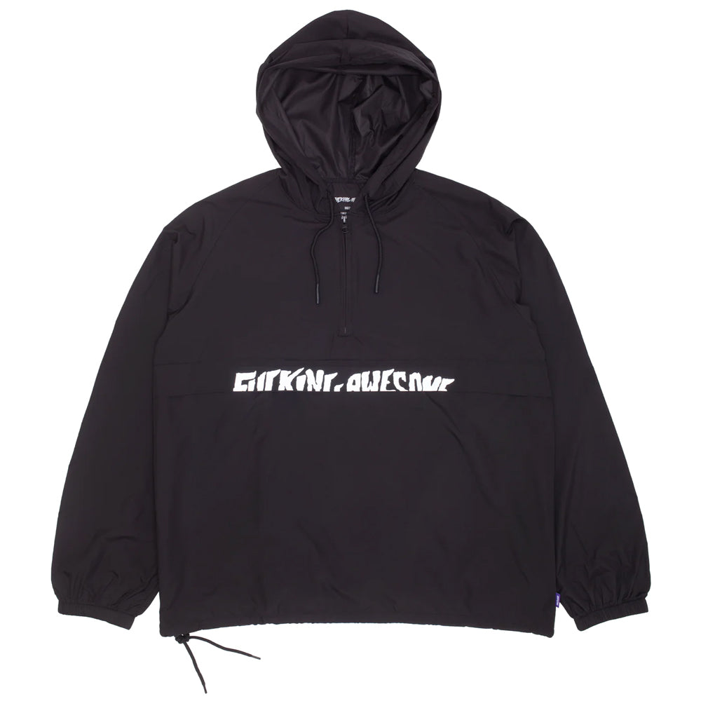fucking awesome pn6288 cut off anorak jacket black