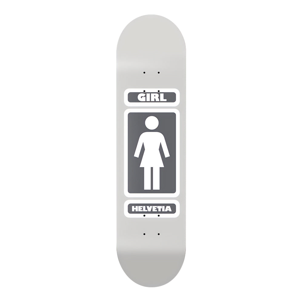 GIRL SKATEBOARDS GIRL WE OG HELVETIA DECK // 8.0" & 8.25"