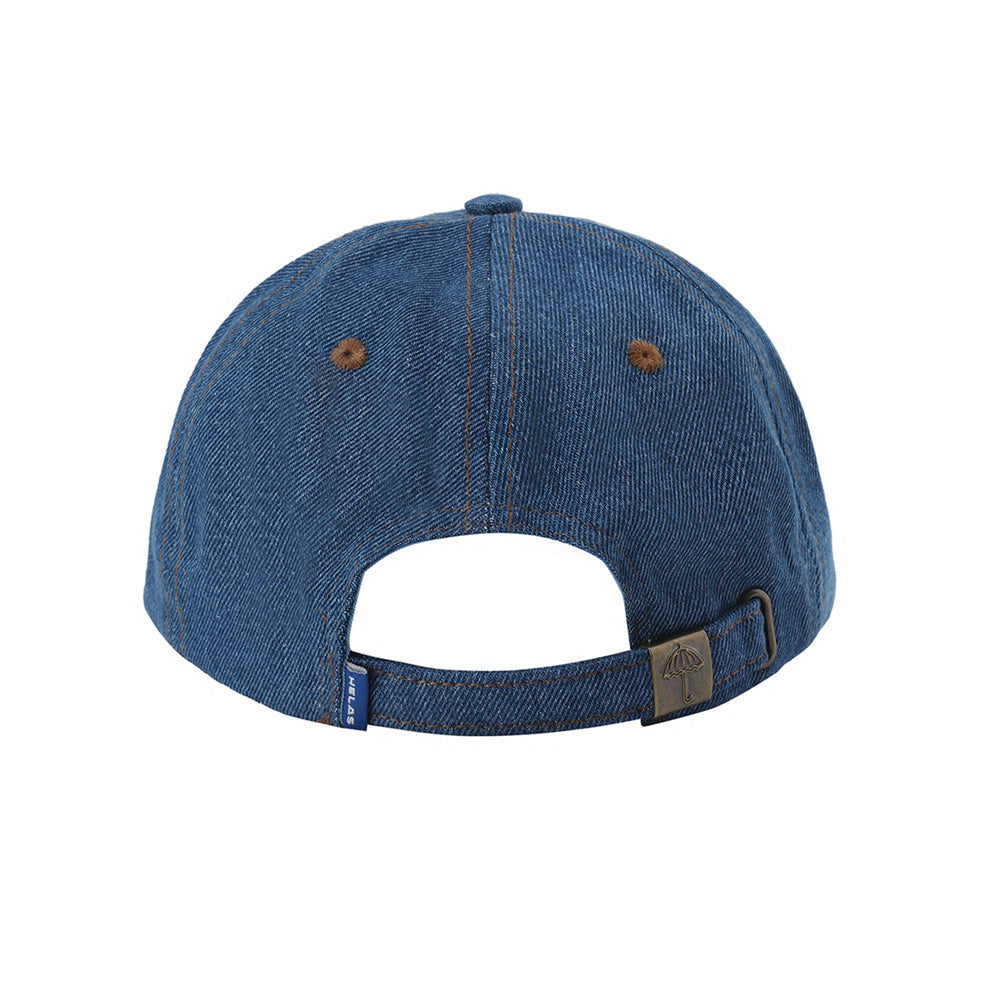 helas a04s2d1hdwcap01u classic denim cap light blue