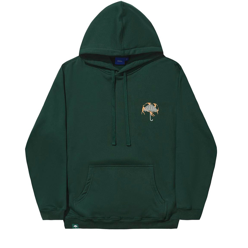 hélas a05s3d1swthdy02 dancing hoodie forest green