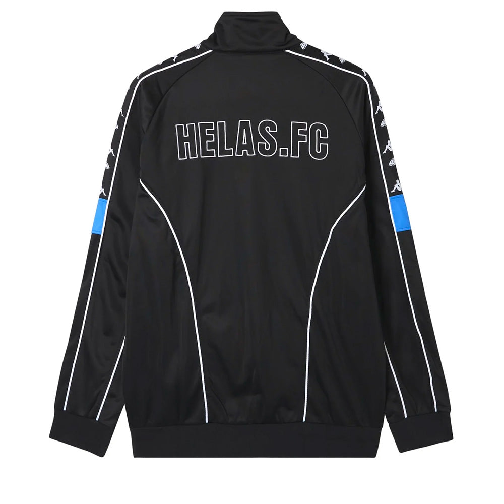 hélas a05s3x1jkttrk01 kappa x hélas tracksuit jacket black