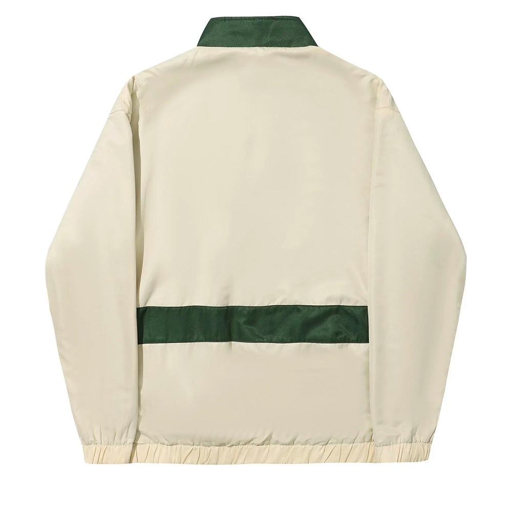hélas a05s4d1jktspt01 reverso fleece sport jacket off whitegreen