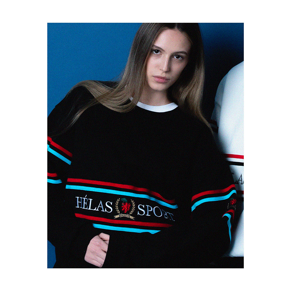 hélas a05s4d1swtcrw02 sport crewneck black