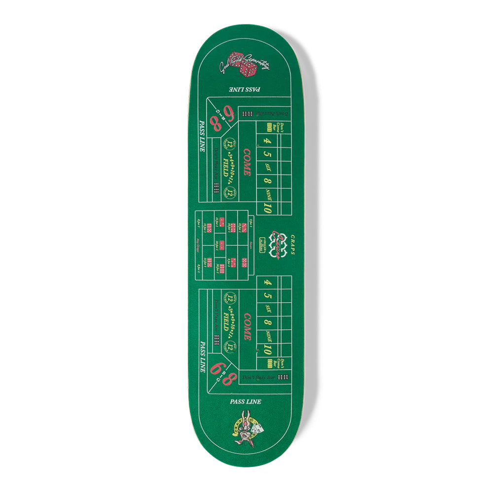 HUF HUF X FREDDIE GIBBS CRAPS SKATE DECK // 8.25"