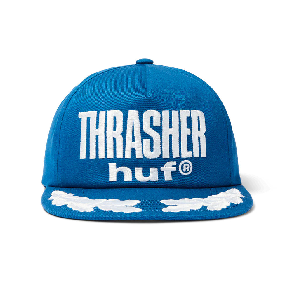 huf ac01268 x thrasher aloha hat blue