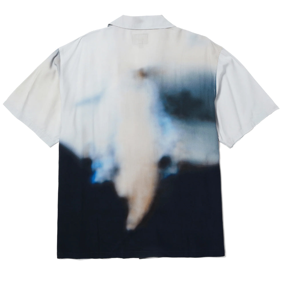 huf apparition s s resort shirt white bu00199 white