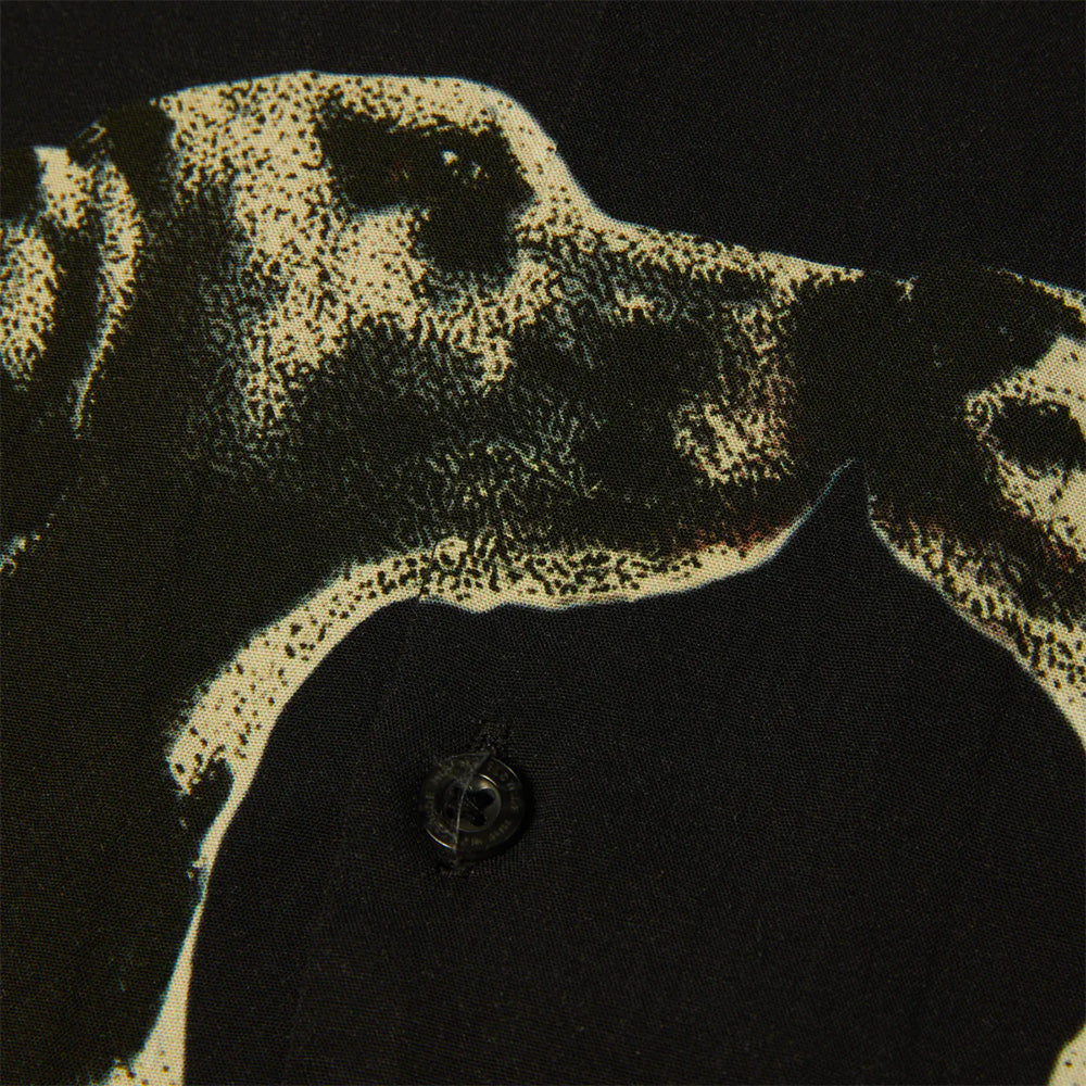 HUF HUF DOGGED SS RESORT SHIRT // BLACK