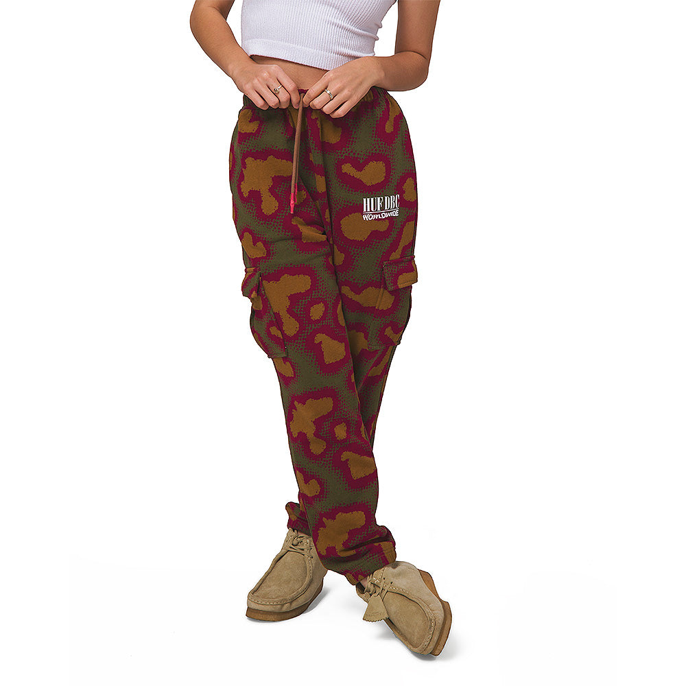 huf network ft cargo pant olive wbt0019 olive