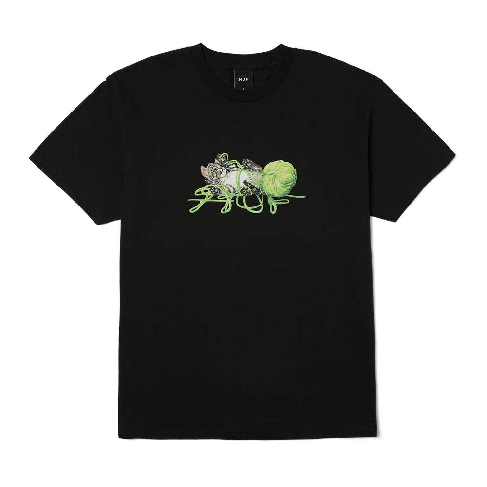 HUF HUF PAWS SS TEE // BLACK