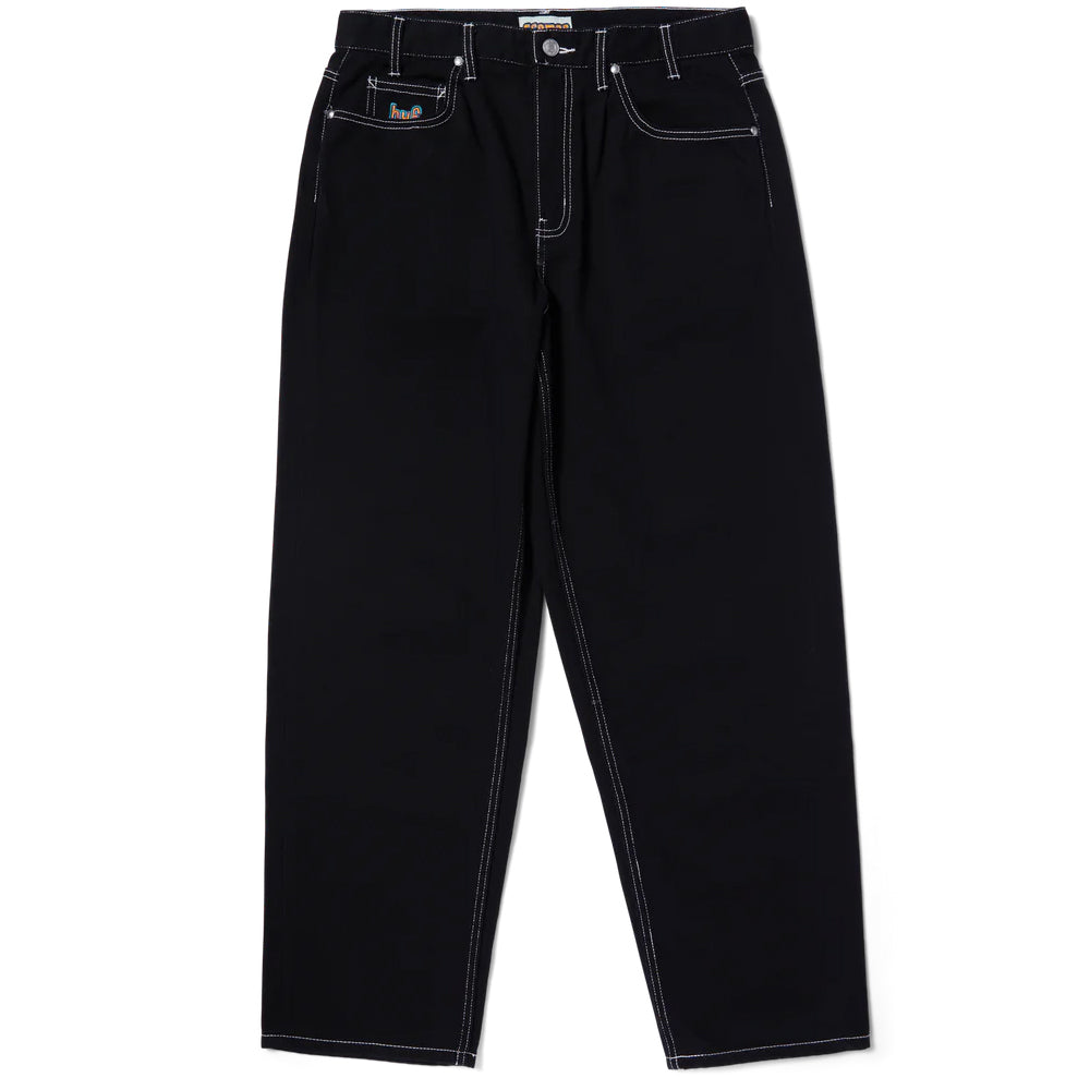 HUF HUF CROMER PANT // BLACK/WHITE