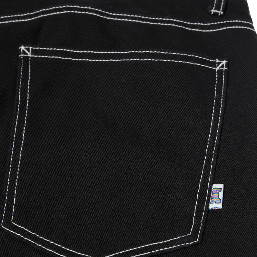 HUF HUF CROMER PANT // BLACK/WHITE