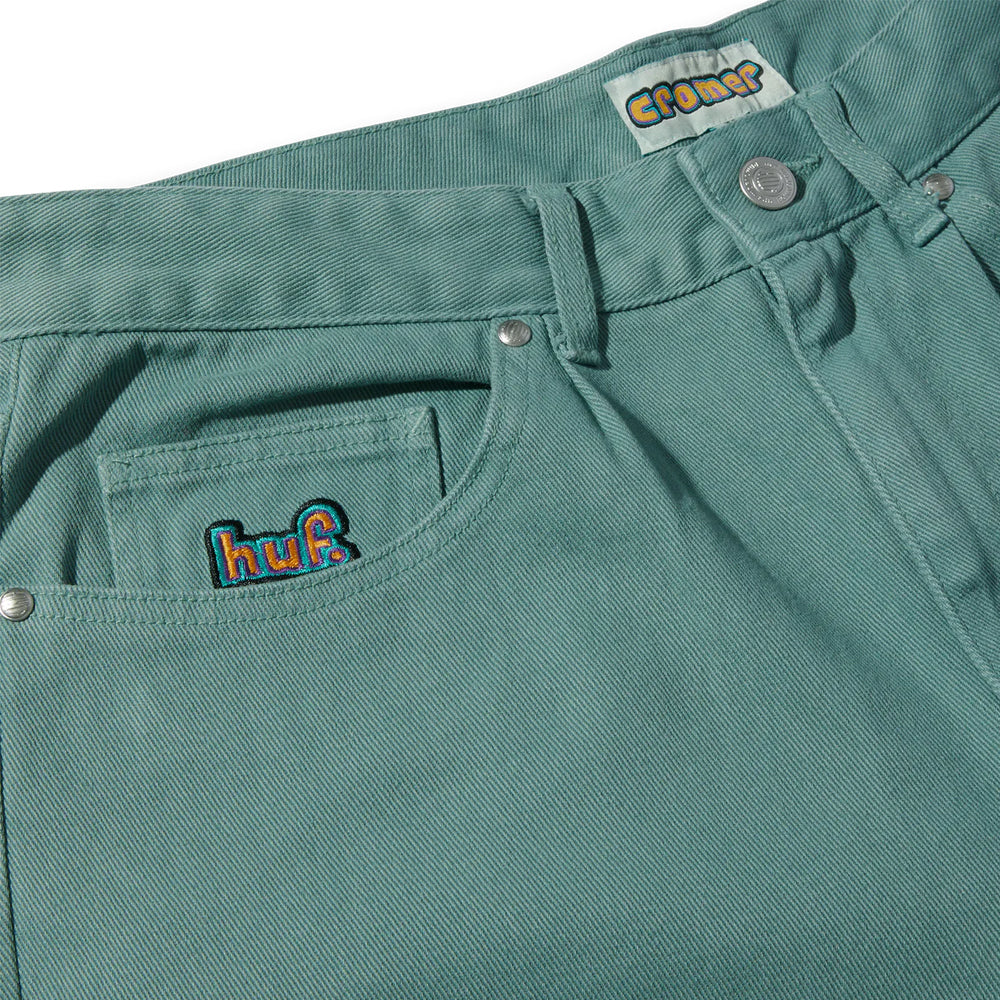 huf pt00242 sge cromer signature pant sage