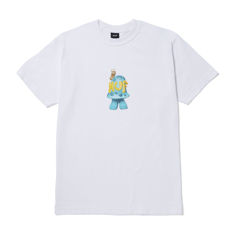huf shroomery s s tee white ts02175 white