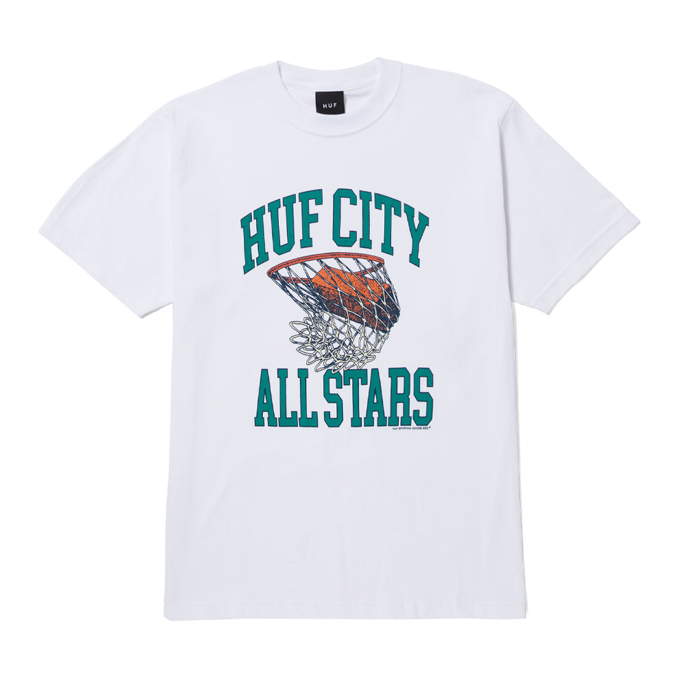huf swish s s tee white ts02171 white