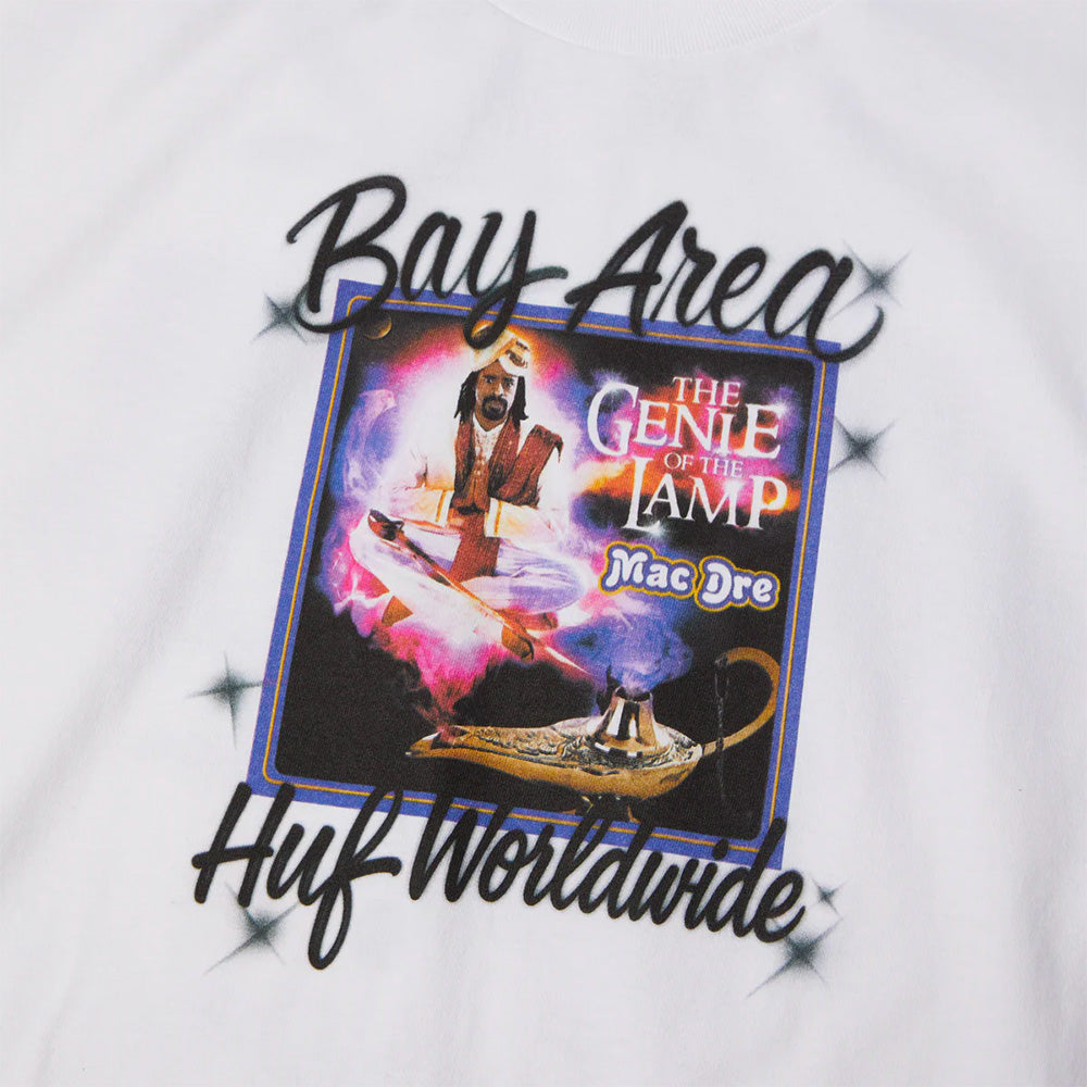 HUF HUF THIZZ FOR LIFE SS TEE // WHITE
