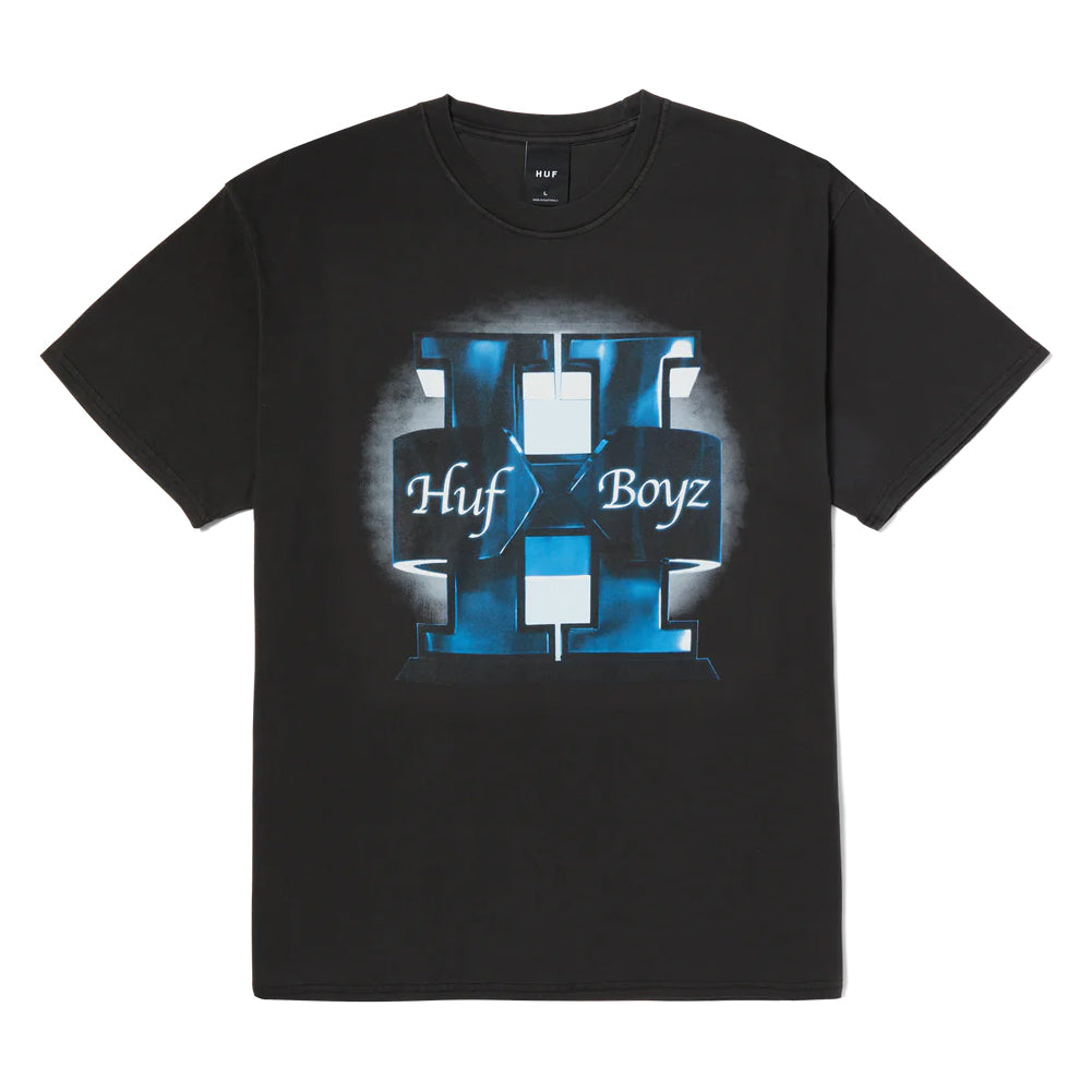 huf ts02101 huf boyz washed ss tee washed black