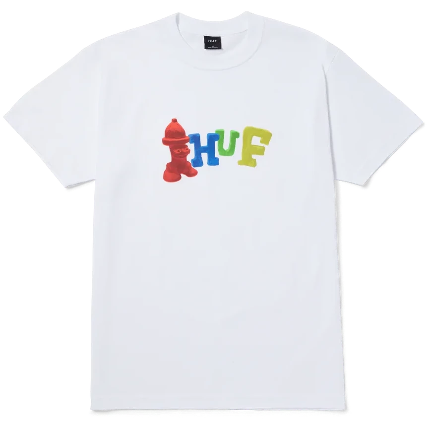 huf ts02143 claytime tee white