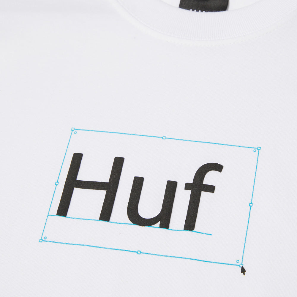 huf ts02192 white deadline ss tee white