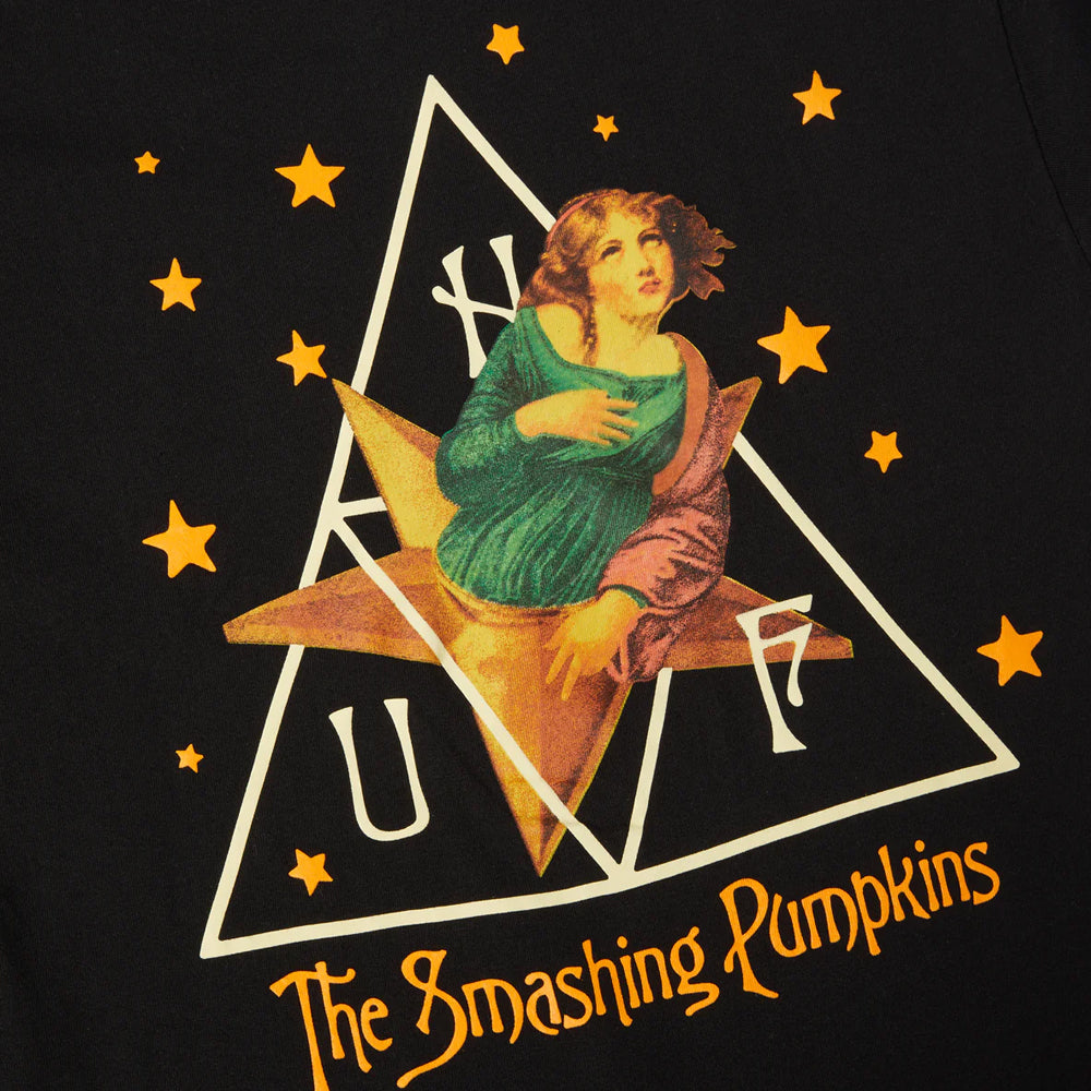 huf ts02215 huf x smashing pumpkins infinite star girl ss tee black