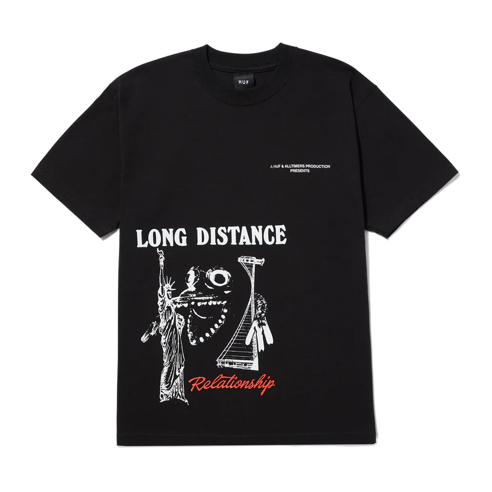 huf ts02248 huf x alltimers coast 2 coast t shirt black